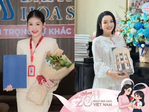 Sao Việt làm sếp ở trường: Lê Âu Ngân Anh là Phó khoa trẻ nhất, Tân Nhàn được phong học hàm Phó Giáo sư ngay 20/11