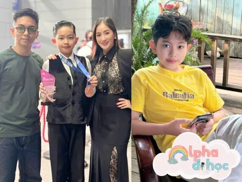 Khánh Thi làm Viện trưởng vẫn mời thầy dạy cho con vì "bụt nhà không thiêng", sợ quý tử mang danh "thần đồng"