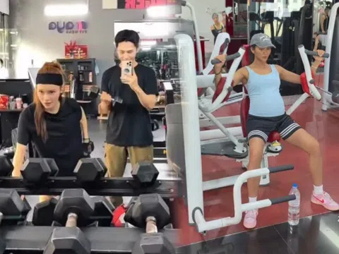 Sao nữ bế bụng bầu tập tạ: Nhã Phương tháng thứ 6 thai kỳ vẫn rạng rỡ, H’Hen Niê sợ "mẹ chồng online"