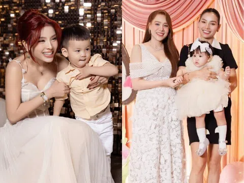 Sao nữ vừa triệt sản nay muốn sinh thêm bé thứ 4, quý tử chưa kịp lớn đã "chốt" sẵn con dâu