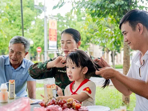 Khi bố là hậu phương của mẹ