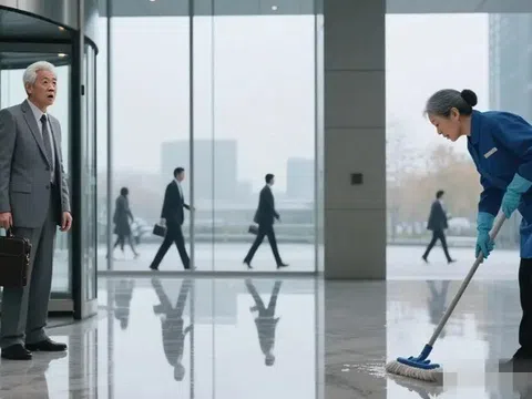 Bắt gặp vợ cũ làm lao công sau 17 năm ly hôn, định lấy tiền giúp cô nói 1 tin vui khiến tôi đứng hình