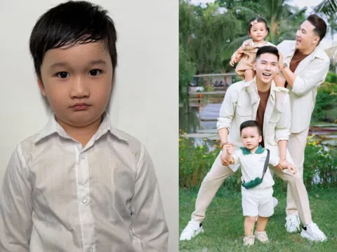 Con trai Hà Trí Quang chụp "ảnh thẻ" mà vẫn đẹp như tranh vẽ, gương mặt như "bản sao" từ bố tài tử