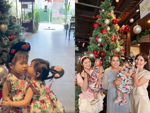 Sao Việt 24h: Con gái Kha Ly và Thanh Trúc ôm hôn thân thiết, từ nhỏ đã "dính" nhau như 2 "công chúa sinh đôi"