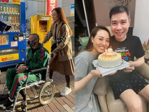 Vợ trẻ của NSND Công Lý rớt nước mắt khi nhìn chồng, mong ông xã không phải nghe những lời cay đắng trên mạng xã hội