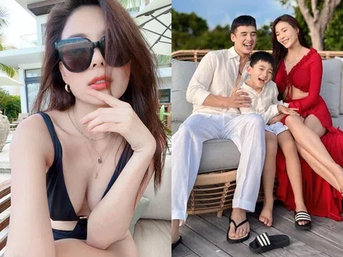 Thúy Diễm sau sinh con ở Mỹ không dám ra đường, giờ U40 khiến Lương Thế Thành và "chồng màn ảnh" kém 10 tuổi khen nức nở