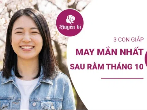 Từ đây may mắn lên hương: 3 con giáp nữ bừng sáng sau rằm tháng 10
