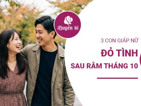 Thời điểm vàng của trái tim: ba con giáp nữ đón làn gió yêu sau rằm tháng 10