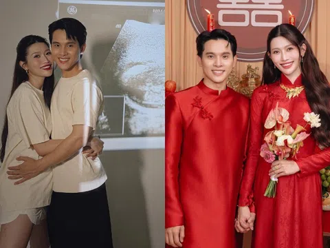 Chế Nguyễn Quỳnh Châu mang thai sau 2 tháng đám cưới, chồng Chủ tịch hồi hộp khi lần đầu làm bố