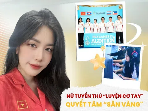 Nữ tuyển thủ Audition Việt Nam tiết lộ quá trình “luyện cơ tay”, quyết tâm “săn vàng” ở SEA Games 33