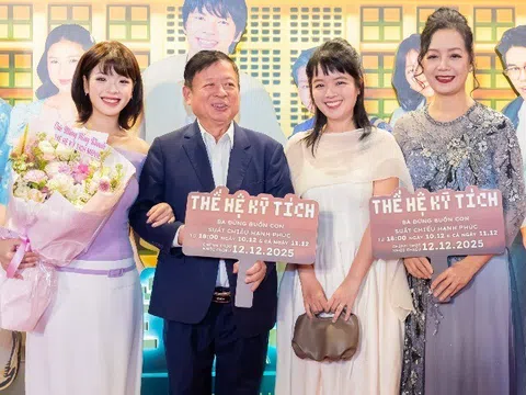 Vợ chồng NSƯT Chiều Xuân dự ra mắt phim điện ảnh đầu tay của "con gái rượu" Hồng Khanh