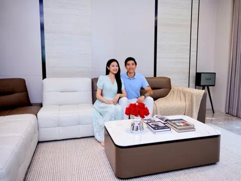 Soi từng ngóc ngách trong căn biệt thự mới tậu của Đoàn Văn Hậu và Doãn Hải My, góc nào cũng "xịn - mịn"