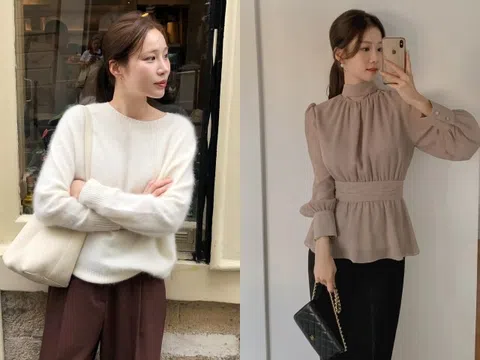 Đi làm mùa đông mà thiếu 4 kiểu áo này thì outfit của chị em dễ bị chê đơn điệu, kém phần cuốn hút