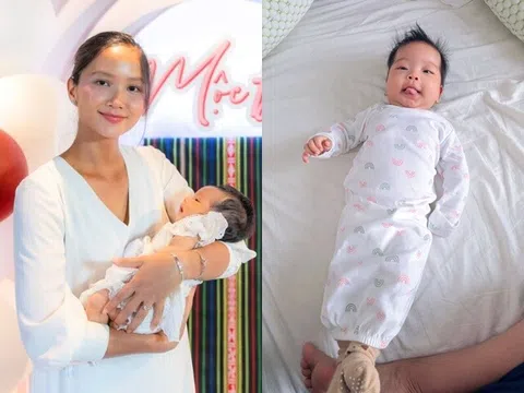 Con gái H'Hen Niê phát triển sớm, mới 3 tháng tuổi đã cao 63cm, được bà ngoại người Ê Đê xác nhận là "bản sao" của mẹ