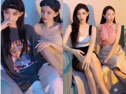 Bà mẹ 40 tuổi trẻ đẹp như Hoa hậu, đi với con gái 19 tuổi gây nhầm lẫn, không biết ai là mẹ