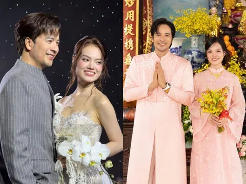 Đám cưới Đoàn Minh Tài và vợ bác sĩ kém 16 tuổi: Bố mẹ chú rể rạng ngời trong ngày đón dâu