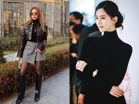 Trời chuyển lạnh, học hội mỹ nhân cách phối áo len cổ lọ đẹp chất ngất lại "hack" tuổi, không lo bị chê "dừ"