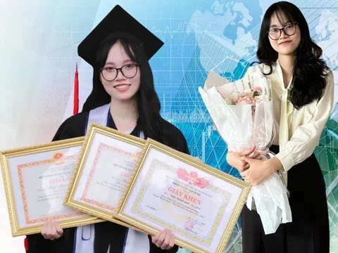 Nữ thủ khoa Luật đạt điểm cao nhờ chăm chỉ xem Tòa tuyên án: “Em là người con đất cảng: Trung dũng - Quyết thắng”