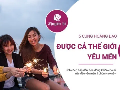 5 chòm sao được cả thế giới yêu mến nhờ sức hút không thể chối từ