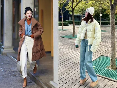 Cùng mặc áo phao với quần jeans, sao người khác thời trang còn tôi lại quê? Chú ý 3 điều này mặc sao cũng đẹp