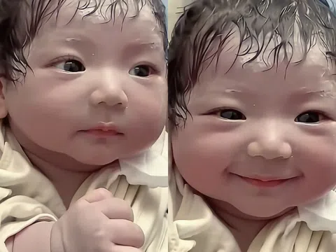 Bé gái sơ sinh chào đời khiến MXH “bùng nổ” vì đẹp như tranh, danh tính bố mẹ đứa trẻ khiến ai cũng tò mò