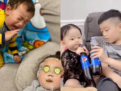 Cười ngất với 7749 "kiếp nạn" khó đỡ của em nhỏ khi ở nhà với anh chị lớn: Làm em khó đấy, phải đâu chuyện đùa