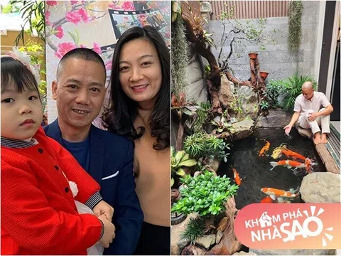 "Thiên Lôi xấu nhất" lấy vợ từng đi thi Hoa hậu sống trong cơ ngơi 4 tầng, có hồ cá Koi tuyệt đẹp