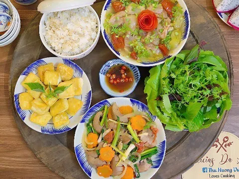 Hôm nay nấu gì: Bữa cơm tối 120 nghìn đồng vừa ngon lại trôi cơm