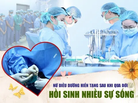 Nữ điều dưỡng hiến tạng hồi sinh sự sống cho nhiều người: "Chị ra đi khi ca trực còn đang dang dở..."