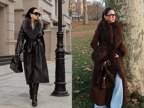 Ấm hơn áo trench coat, sành điệu hơn áo phao, đây chính là mẫu áo khoác giúp chị em sang trọng nhất đông này