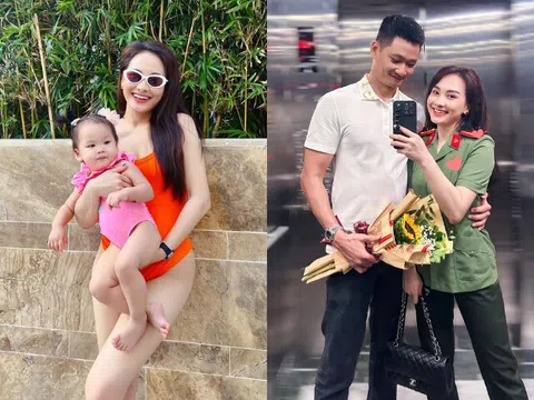 Nữ Thượng uý Công an nổi tiếng ở Bắc Ninh có bất động sản khắp nơi, làm mẹ 2 con đẹp sang