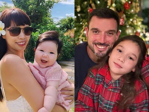 Bị trêu đẻ thuê vì con gái lai Tây càng lớn càng giống bố, siêu mẫu Hà Anh đáp quá chuẩn