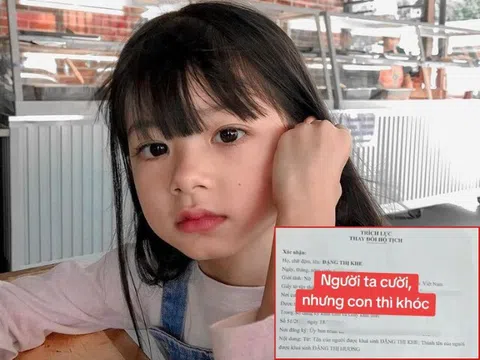 Bố Bắc Ninh đặt tên con gái “độc lạ” là Đặng Thị Khe, nữ nhân viên tư pháp liền sửa thành tên khác rất ấn tượng