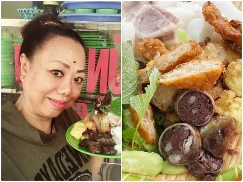 NSƯT diễn hài nổi tiếng đất Bắc có chồng là cựu Phó Giám đốc Nhà hát, nay bán bún đậu vì đam mê, khách đến ăn review mới bất ngờ