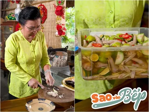 Mẹ chồng nổi tiếng VTV làm món "ngon bất bại" ngày Tết, ai nhìn cũng thèm rớt nước miếng