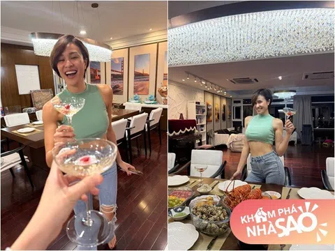 Căn hộ đi thuê của MC Phương Mai sau ly hôn: Rộng 200m2, đẹp long lanh như khách sạn