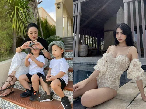 U50 sinh thêm con với chồng mới, cô hiệu phó Văn Thùy Dương kể bị con dâu nổi tiếng dọa, càng nghĩ càng thấy đúng