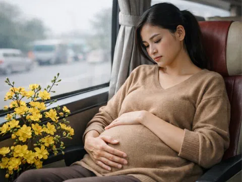 Khệ nệ bụng bầu về quê ăn Tết, thấy cảnh chồng cũ ở bến xe tôi liền nhắn anh xin tái hôn