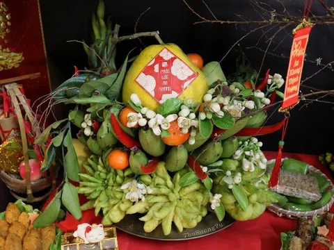 Cách bày mâm ngũ quả 3 miền Tết Bính Ngọ 2026 chuẩn nhất, ý nghĩa, hút tài lộc, may mắn cả năm