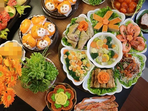 Gợi ý mâm cỗ cúng Tất niên đủ món ngon, hấp dẫn, ấm cúng đẹp không muốn rời mắt
