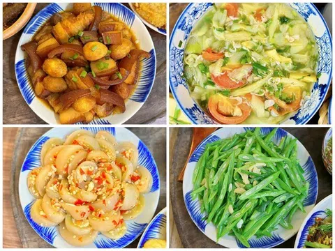 Hôm nay nấu gì: Bữa cơm chuẩn vị nhà, nhìn mà muốn ăn hết sạch