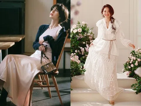 5 kiểu chân váy midi sẽ khiến chị em mê mẩn Xuân Hè này: Vừa dễ mặc vừa tôn dáng, mix đồ kiểu gì cũng đẹp