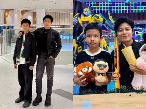 Làm bố đơn thân nhiều năm, nay Nguyễn Văn Chung nhẹ nhõm trong lòng vì hành động của quý tử lúc mắc lỗi