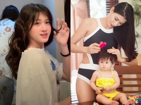 Nhận không ra con gái Trang Trần sau 2 năm qua Mỹ định cư, dậy thì xinh như gái Tây