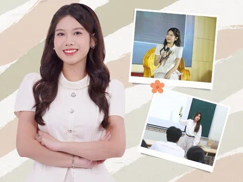 Từ thủ khoa tới nữ MC tài năng trường Nhân văn: “Cuộc gặp gỡ đẹp nhất là với phiên bản tốt hơn của chính mình”