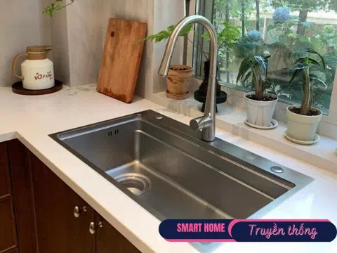 Tại sao nhiều người nói không với chậu rửa bát một ngăn lớn? Đây là 4 lý do