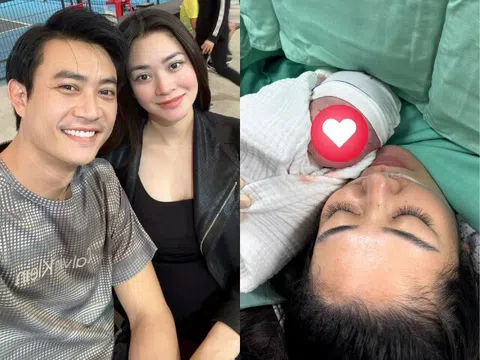 Thượng úy công an đẹp trai nhất VTV thông báo vợ hot girl vừa sinh con trai, con gái lớn 15 tuổi giờ như mỹ nhân