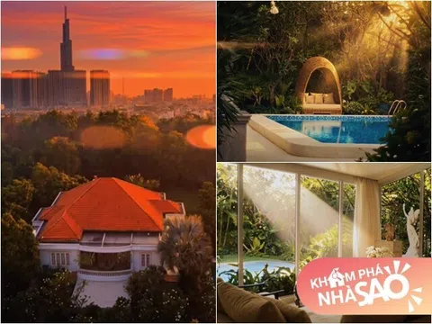 Không phải trong mơ, ngôi nhà giữa rừng cây ngay khu giàu nhất TP.HCM là của một "ông hoàng" vang danh showbiz Việt