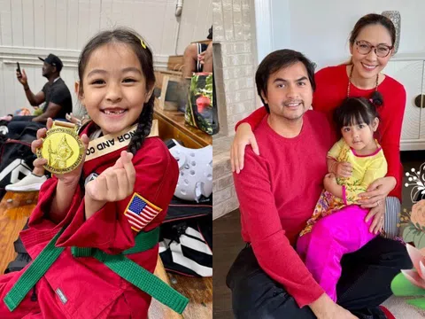 Con gái cố diễn viên Đức Tiến đoạt huy chương Vàng cuộc thi võ thuật tại Mỹ, cột mốc quan trọng nay chỉ có mẹ đồng hành
