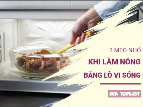 Hâm lại đồ ăn không còn khô cứng: Bí quyết đơn giản với lò vi sóng